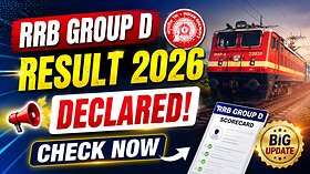 RRB Group D Result 2026 Out: Check Your Scorecard and PET Status Before the Deadline
